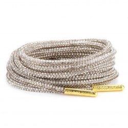 CORDONES DE BRILLO PLATEADOS